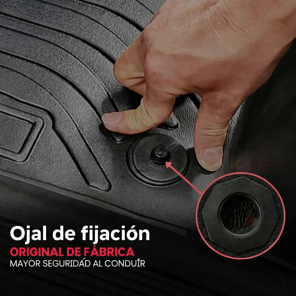 Tapete 3D instalado